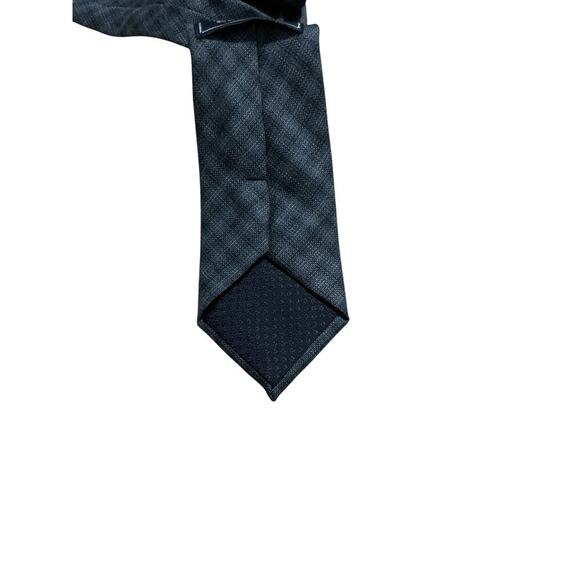 Jacques Elliott Blue Textured Plaid Tie Men’s Necktie 61” Long 3” Wide - Picture 2 of 6
